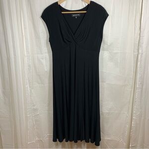 Jones New York Petites Sleeveless Black‎ Dress Size 12P Size Petite 12